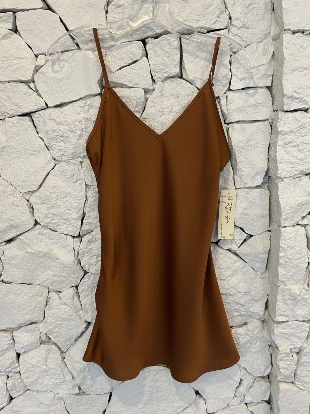 Rd Style- Layla Satin Cami- Copper